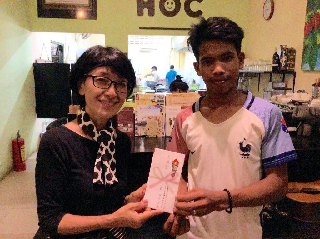 11月13日にHOCノリア孤児院 岩田さん来院します！！