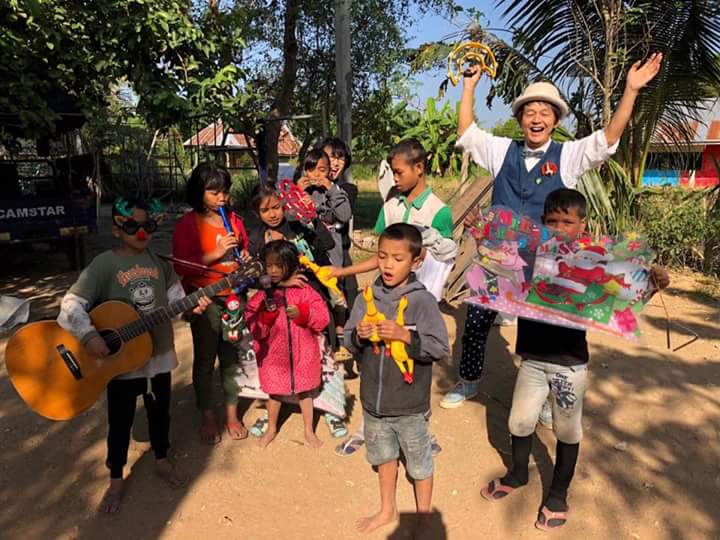 カンボジアへ支援金を届けていただきました☀