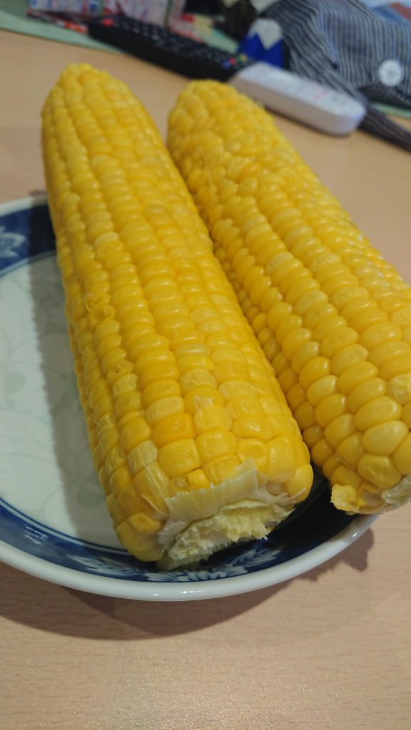 旬の食材 トウモロコシ