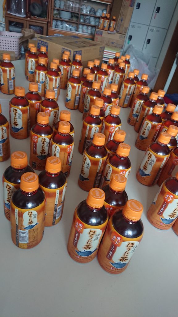 水分補給のプレゼント