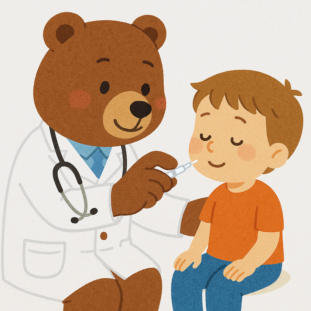 経鼻ワクチン「フルミスト」のご予約はお早めに